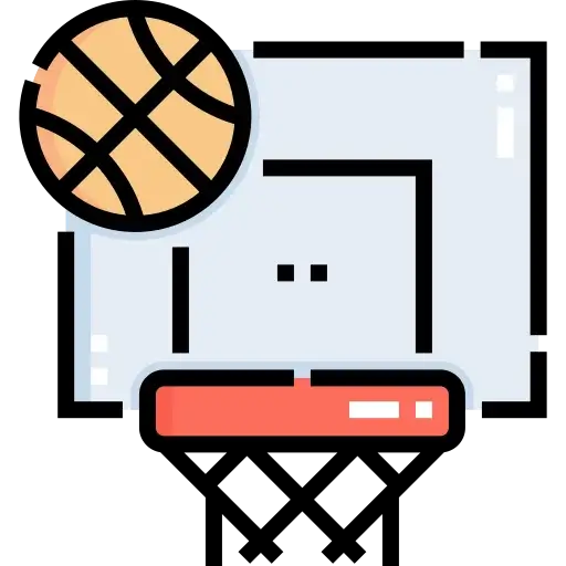 Basketball court at Vega Adonia