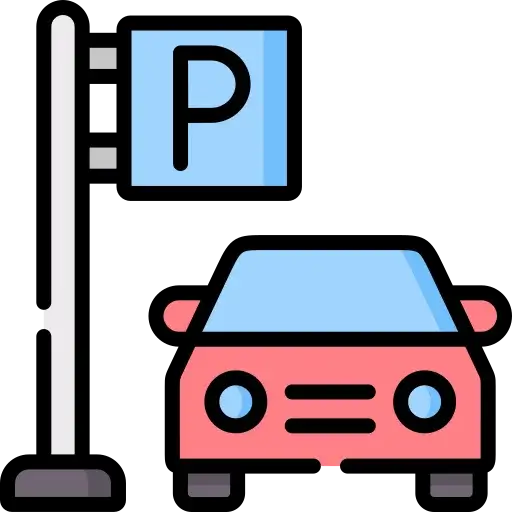 Parking area at Vega Adonia
